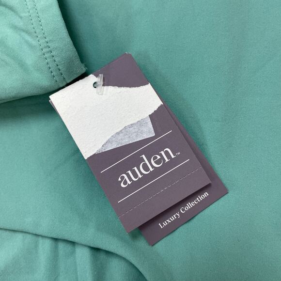 Auden Womens Luxury Collection Green Stretch Long Sleeve Bodysuit Tidal Flow XXL - Picture 4 of 7